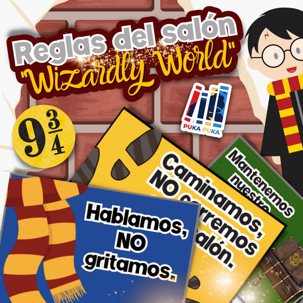 Reglas del salón: Colección "Wizardly World"