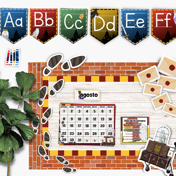 Calendario Español Colección "Wizardly World"