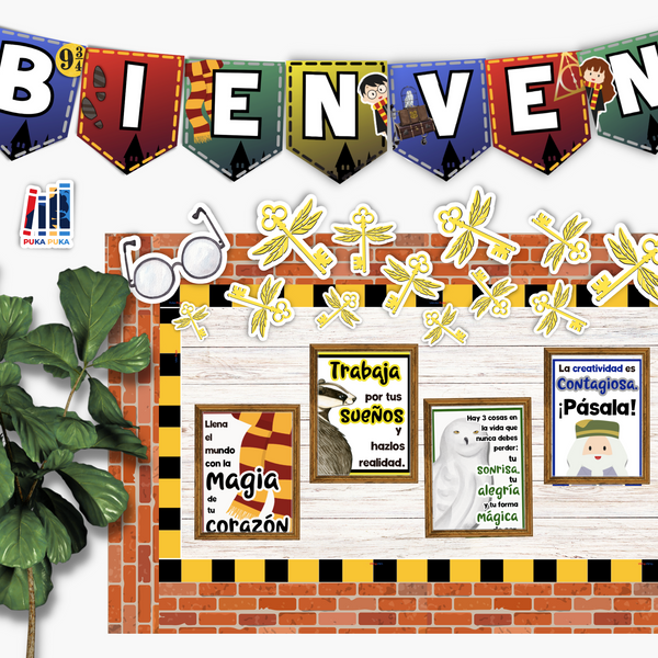 Afiches Wizardly World Español