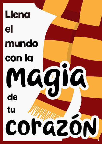 Afiches Wizardly World Español