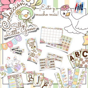 Paquete de Decoración: Colección "Silly Little Goose"