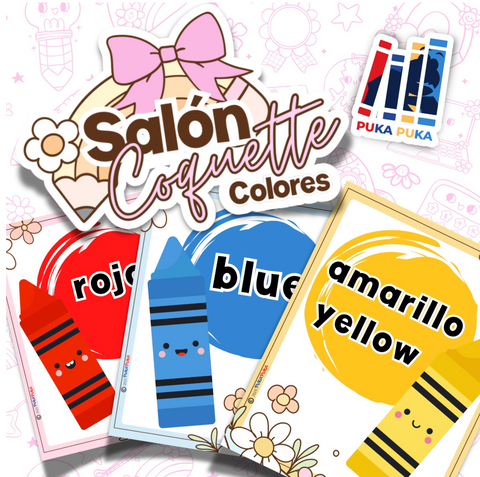 Los colores: Colección "Salón Coquette"