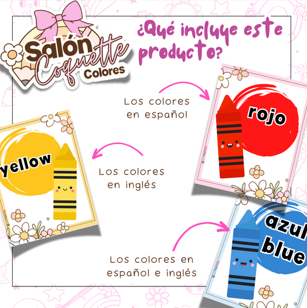 Los colores: Colección "Salón Coquette"