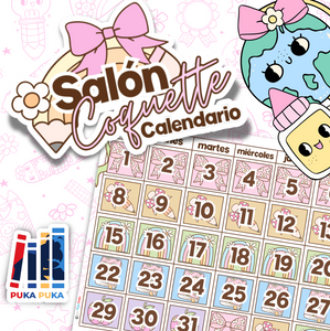 Calendario: Colección "Salón Coquette"