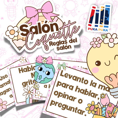 Reglas del Salón: Colección "Salón Coquette"