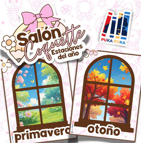 Estaciones del año: Colección "Salón Coquette"