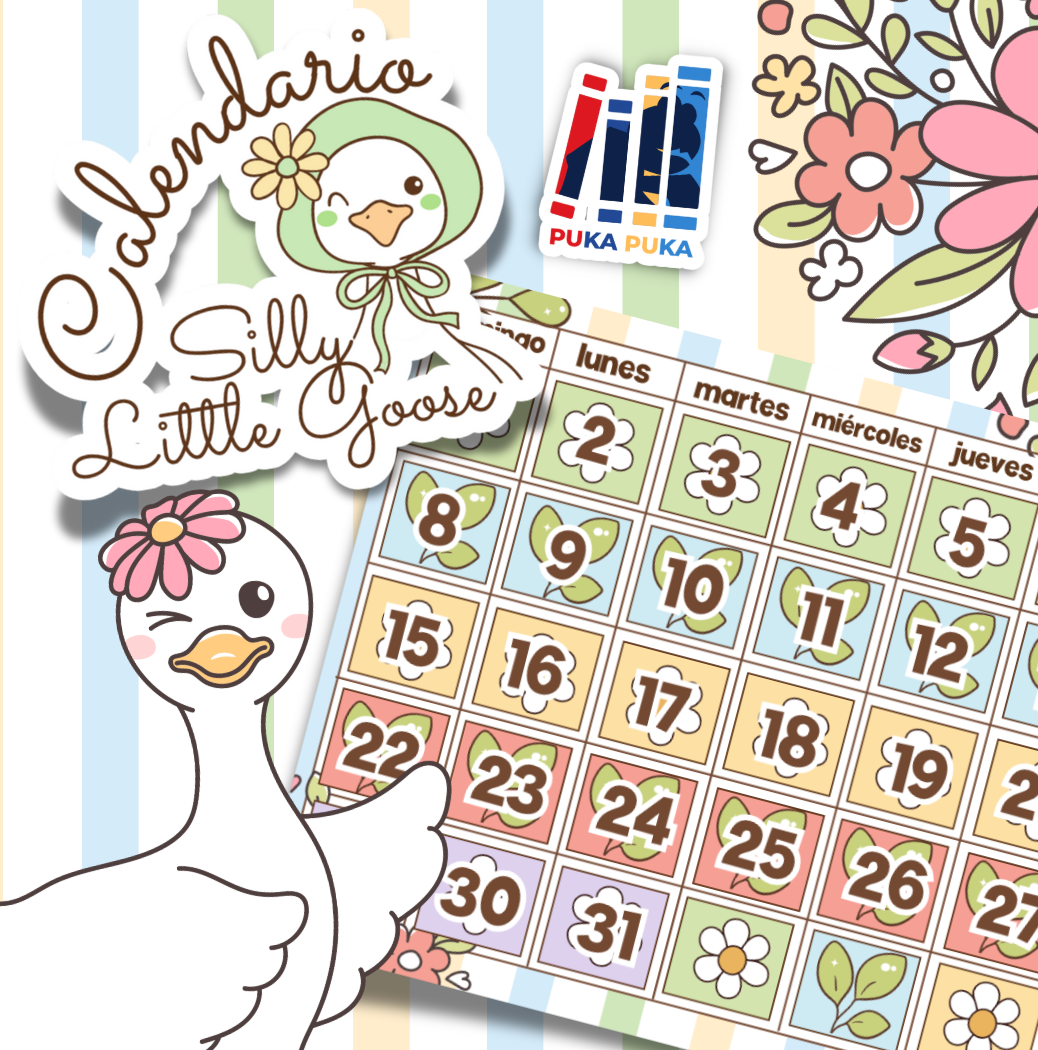 Calendario: Colección "Silly Little Goose"