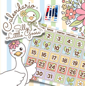 Calendario: Colección "Silly Little Goose"