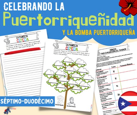 Actividades alusivas a la puertorriqueñidad Séptimo a 12mo.